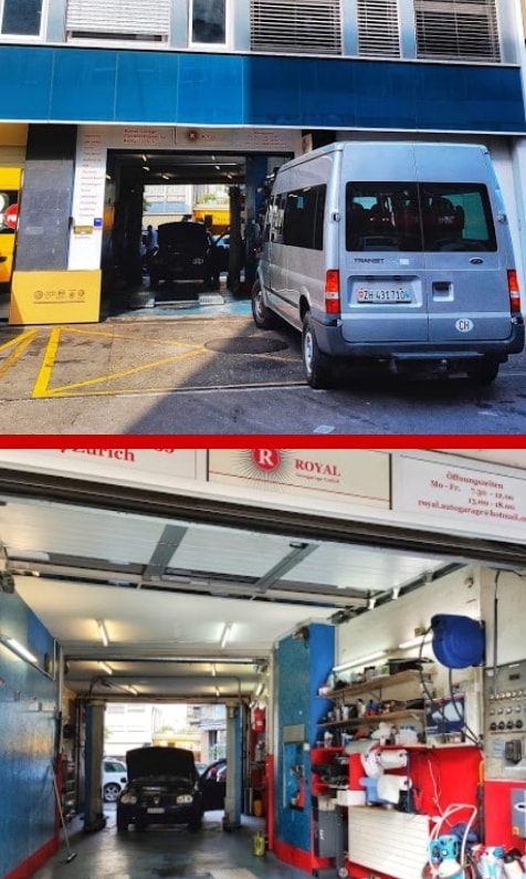 ROYAL Autogarage Werkstatt in Zürich